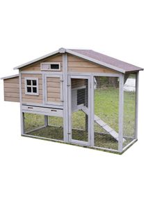 KERBL Hobbyfarming Bonny Hühnerstall, 181x65x118cm