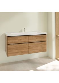 Villeroy & Boch Villeroy & Boch Subway 3.0 Meuble avec vasque, 4 tiroirs, 4A70D201+C60201RH,