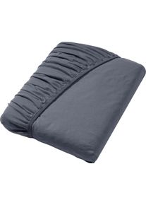 Irisette unisex Hoeslaken antraciet Maat 90x190 - 100x200 cm