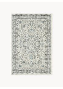 Ručne tkaný koberec do exteriéru Tiara Béžová, Modrá, Šedá Umelé vlákno, Látka Š 160 x D 230 cm (veľkosť M) | Westwing Collection