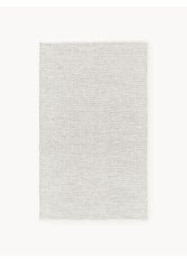 Ručne tkaný exteriérový koberec s vintage vzorom Rika Šedá, Biela Umelé vlákno Š 120 x D 180 cm (veľkosť S) | Westwing Collection