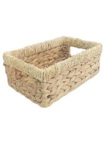 Landscape Regalkorb , Naturfarben , Metall, Naturmaterialien , 3.2 l , rechteckig , 15x10x25 cm , Handmade in Vietnam , handgemacht , Ordnen & Aufbewahren, Dekoboxen & Aufbewahrungsboxen, Regalboxen & Stehsammler
