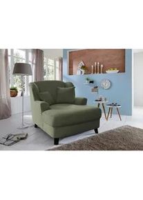 Sit & More Sit & More Xxl-Sessel , Olivgrün , Textil , Buche , massiv , Füllung: Schaumstoffflocken,Schaumstoffflocken , 109x104x145 cm , Goldenes M, Oeko-Tex® Standard 100, Made in Europe, DGM-Klimapakt , gepolsterte Armlehnen , Wohnzimmer, Sessel, XXL-Sessel