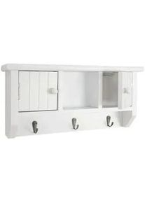 MCW Schlüsselbrett Weiß , Holz , 40x19x8 cm , Garderobe, Schlüsselboards & -kästen