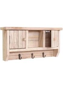 MCW Schlüsselbrett Buche Dekor , Buchefarben , Holz , 40x19x8 cm , Garderobe, Schlüsselboards & -kästen