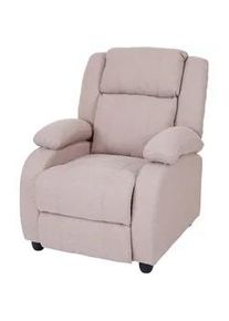 MCW Fernsehsessel Beige , Textil , 84x102x93 cm , Wohnzimmer, Sessel, Polstersessel