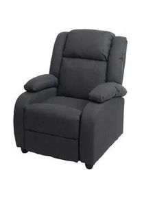 MCW Fernsehsessel Anthrazit , Textil , 84x102x93 cm , Wohnzimmer, Sessel, Polstersessel