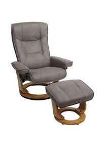 MCA furniture MCA Relaxsesselset Hellgrau , Textil , 86x105x131 cm , Wohnzimmer, Sessel, Relaxsessel