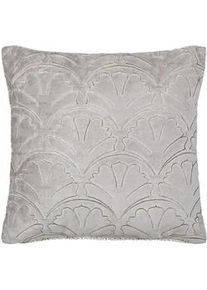 Beliani Dekokissen Grau 45/45 cm Gloriosa , Textil , Quadratisch , 45x6x45 cm , Wohntextilien, Kissen, Dekokissen