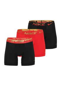 NIKE Underwear Män Sporttrosa röd / svart Storlek L