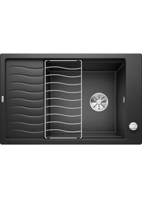 Blanco, Granitsp&uuml;le &raquo;ELON XL 6 S&laquo; 1 Stk. tlg. erh&auml;ltlich in mehreren Farben, inklusive gratis Edelstahl-Tropfgitter, anthrazit, Verbundwerkstoff, 