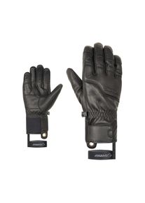 Ziener, Damen, Skihandschuhe &raquo;GISMON-Z AS PR TOUCH&laquo;, black, 7.5, black, atmungsaktive, wasser- und winddichte AQUASHIELD Membran