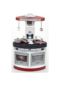 klein , Spielküche »Miele Küche Triangel« Made in Germany , weiß/braun/schwarz/silberfarben