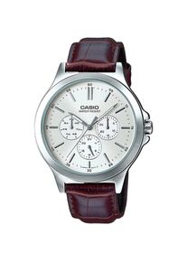 Casio, Armbanduhr, Collection - MTP-V300L-7A, Silber, (Analoguhr, 41 mm)