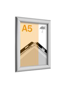 Cadres clic-clac A5 étanches pour l’extérieur argent, aluminium