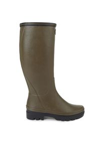 Le Chameau Women's Giverny Jersey Lined Boot Wellington boots Women (41, brown)