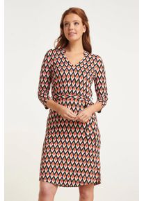 Smashed Lemon 24433-998 grafisch bedrukte zomerjurk |