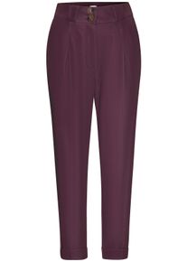 Lascana Damen 7/8-Hose in burgunderrot ,Größe 38, Witt, 95% Polyester, 5% Elasthan