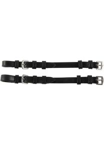 Waldhausen S-Line Backenstücke, 1 Paar, schwarz, WB