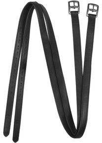 Waldhausen Premium Steigbügelriemen, 25mm, schwarz, 140cm