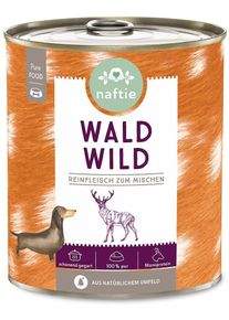 naftie 100% Wald Wild Ergänzungsfutter, 6x800g