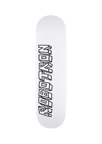 Robotron Boring Graphic 8.5" Planche de skateboard white