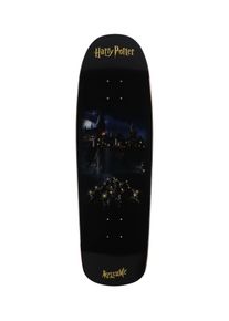 Welcome x Harry Potter Arrival 9.5" Planche de skateboard black gold foil