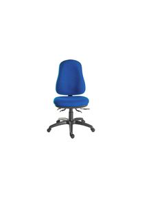 realspace Pro RS PRO Blue Fabric Typist Chair, 150kg Weight Capacity - 1970399