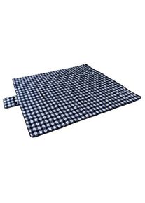 Basic Nature Picknickdecke Pro Picknickfilt Storlek 150 x 150 cm F&auml;rg bl&aring;