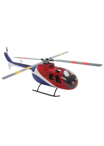 FlishRC Hubschrauber BO-105 500 Rot GPS 990mm RTF