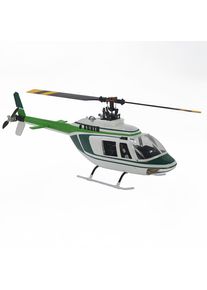 FlishRC Hubschrauber Bell 206 Jet Ranger Grün GPS 720mm RTF