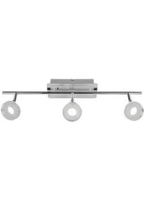 Novel Led-Strahler , Alufarben, Chromfarben , Metall , Uni , F , 9x18.5x60.5 cm , RoHS, ISO 9001, Bsci , getrennt schaltbar, Smartphone-Steuerung, Timerfunktion , Lampen & Leuchten, Leuchtenserien