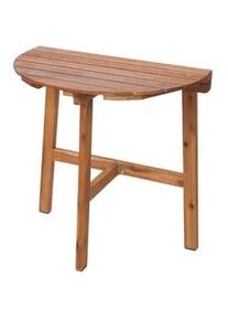 MCW Klapptisch Braun , Holz , 70x71x43 cm , Esszimmer, Tische, Esstische