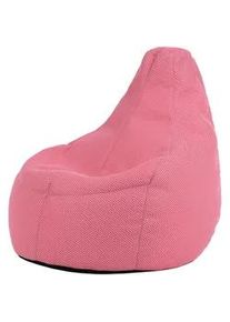I.C.O.N. icon Sitzsack Liegesessel Dalton Techmesh Gaming , Pink , Textil , 170 L , 90x73x84 cm , Hergestellt in Deutschland, Oeko-Tex® Standard 100 , Wohnzimmer, Hocker, Sitzsäcke, XXL Sitzsäcke
