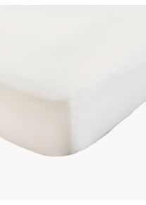 We Are Bitte Prześcieradło z gumką Baby Biały Bawełna S 68 x D 120 cm