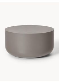 Wewnętrzny/zewnętrzny stolik kawowy Rona Szary Beton &Oslash; 80 cm | Westwing Collection