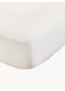 We Are Bitte Prześcieradło z gumką Junior Biały Bawełna S 73 x D 165 cm