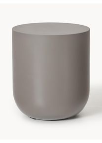 Wewnętrzny/zewnętrzny stolik pomocniczy Rona Szary Beton Ø 40 x W 45 cm | Westwing Collection