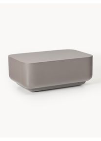 Wewnętrzny/zewnętrzny stolik kawowy Rona Szary Beton S 75 x G 50 cm | Westwing Collection