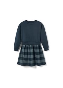 Tchibo - Kinder-Sweatkleid - Mädchen - Gr. 134/140 - dunkelblau/kariert