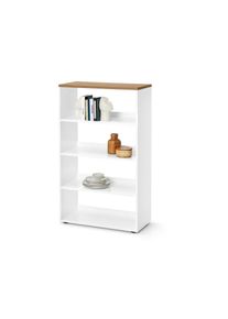 Tchibo - Offenes Regal - 80x38x134,5cm - braun - Holz / Echtholzfurnier / Holz