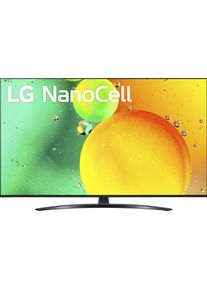 LG LED-Fernseher »55NANO766QA« 139 cm/55 ′′ Smart-TV in schwarz, Größe 55 ′′