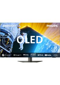 Philips OLED-Fernseher »65OLED809/12« 164 cm/65 ′′ Smart-TV in schwarz, Größe 65 ′′