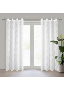 ArtFir Záclona FELICIA K | biela 140 x 250 cm