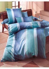 Janine Bettwäsche 2 Stk. tlg. in blau, Größe B/L: 80 cm x 80 cm