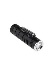 realspace Pro RS PRO Ficklampa, LED, Laddningsbart, 600lm, 120m, IPX4, Svart - 1864623
