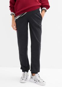 bonprix Dámska Materské tepláky s pohodlným pásom, z mäkkého bavlneného mixu, šedá, 32/34