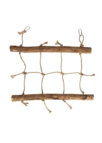 Mur d’escalade en corde TIAKI taille S : 40 x 35 cm, pour oiseaux