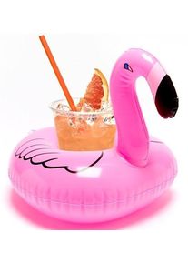 Porte-gobelet gonflable flamant rose 22cm