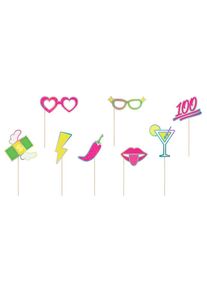 partydeco 8 accessoires photo électriques